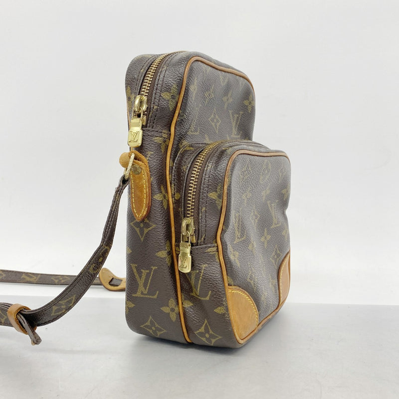 【6fb2335】ルイヴィトン ショルダーバッグ モノグラム アマゾン M45236 ブラウン【中古】レディース