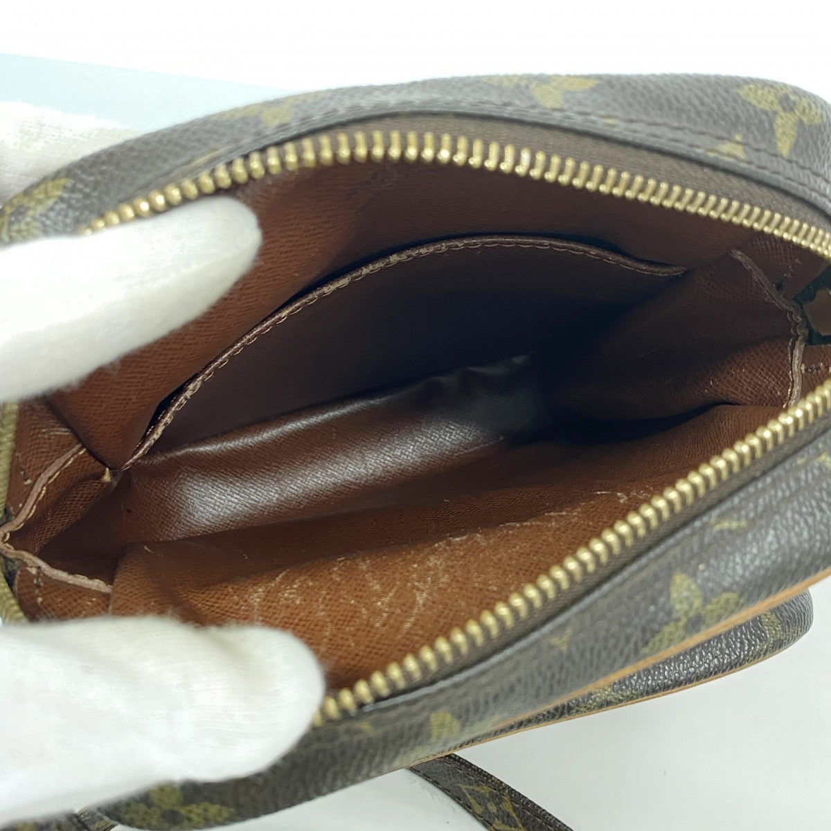 【6fb2335】ルイヴィトン ショルダーバッグ モノグラム アマゾン M45236 ブラウン【中古】レディース