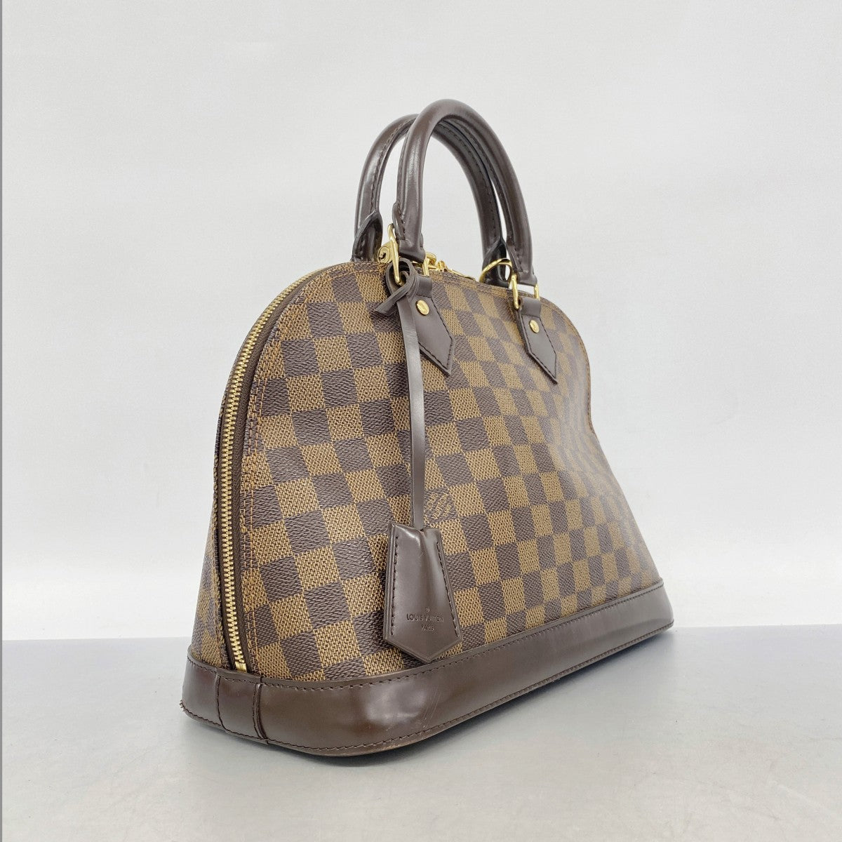【6fb2336】ルイヴィトン ハンドバッグ ダミエ アルマ N53151 エベヌ【中古】レディース