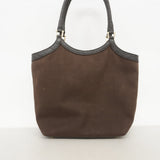 【6fb2346-k】グッチ ハンドバッグ グッチシマ 279153 キャンバス レザー ブラウン シャンパンゴールド金具【中古】レディース