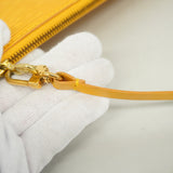 【6fb2352-k】ルイヴィトン ポーチ エピ ポシェットアクセソワール M52949 ジョーヌ【中古】レディース