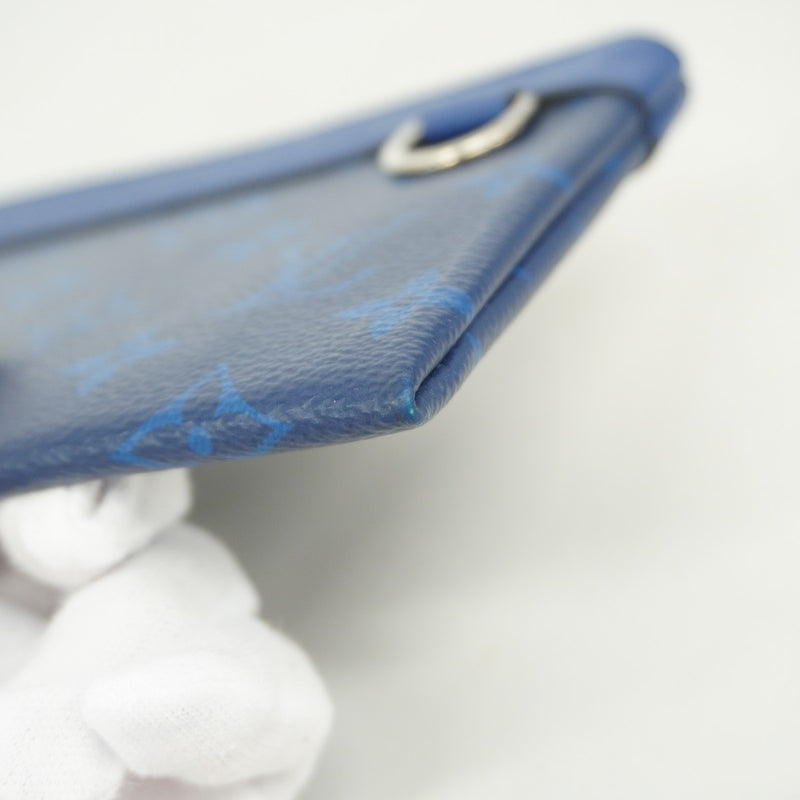 【6fb2353-k】ルイヴィトン 長財布 タイガラマ ポシェットディスカバリー M30278 コバルト【中古】メンズ