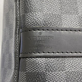 【6fb2358-k】ルイヴィトン ボストンバッグ ダミエ・グラフィット キーポルバンドリエール55 N41413 ブラック【中古】メンズ