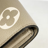 【6fb2360-k】ルイヴィトン 長財布 モノグラム・アンプラント バイカラー ポルトフォイユサラNM M81049 トゥルトレール/クレーム【中古】レディース
