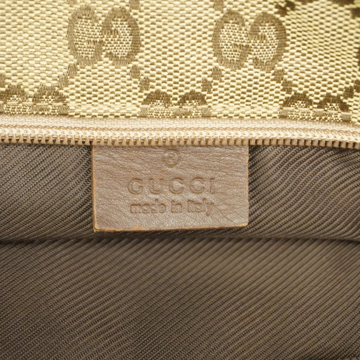 【6fb2366-k】グッチ トートバッグ GGキャンバス 019 0401 キャンバス ベージュ ブラウン シルバー金具【中古】レディース