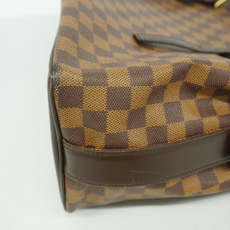 【6fb2368-k】ルイヴィトン トートバッグ ダミエ チェルシー N51119 エベヌ【中古】レディース