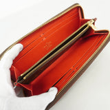 【6fb2372-k】ルイヴィトン 長財布 モノグラム ポルトフォイユクレマンス M62940 ブラウン コクリコ【中古】レディース