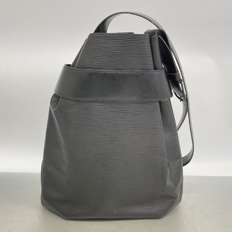【6fb2376】ルイヴィトン ショルダーバッグ エピ サックデポールGM M80155 ノワール【中古】レディース