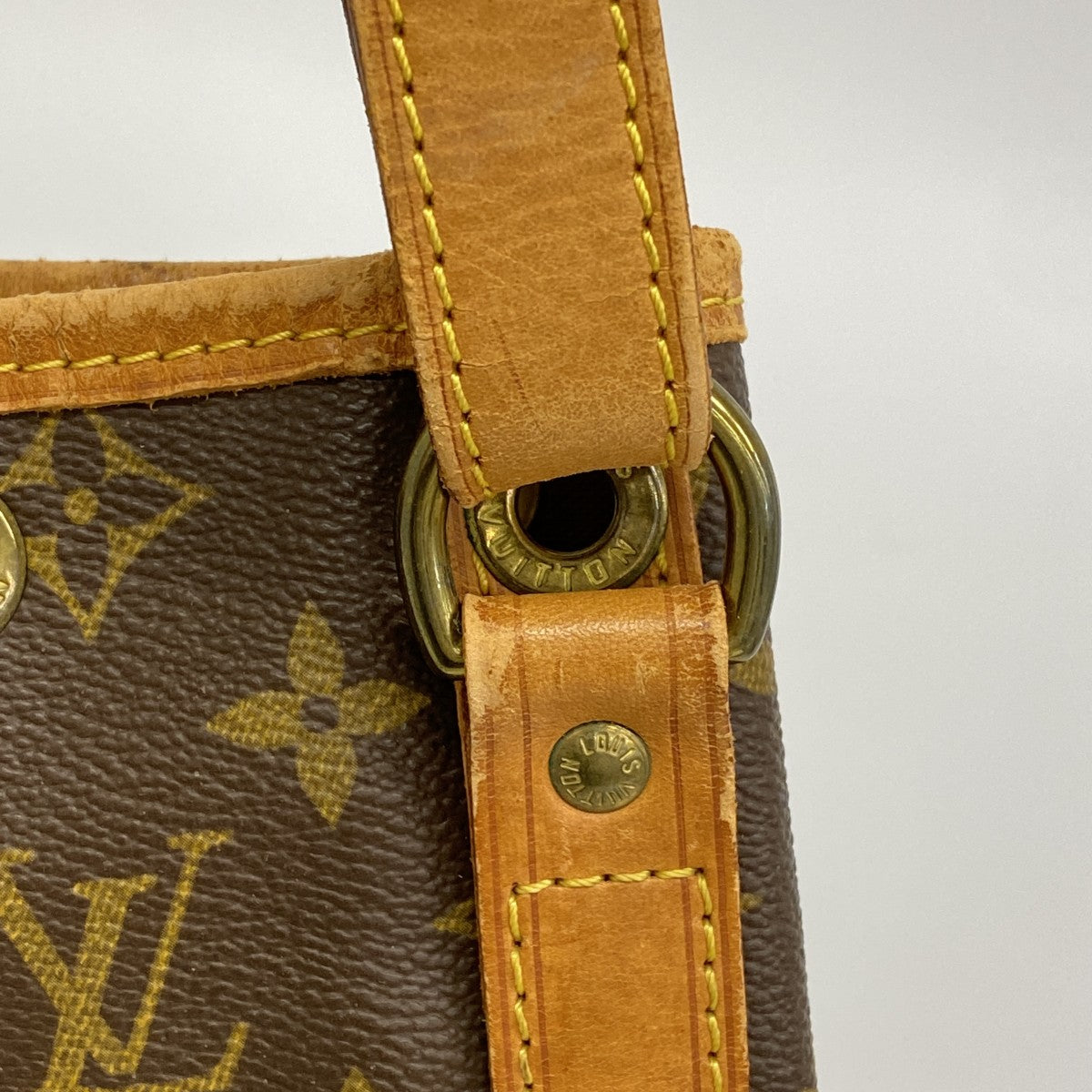 【6fb2377】ルイヴィトン ショルダーバッグ モノグラム ノエ M42224 ブラウン【中古】レディース