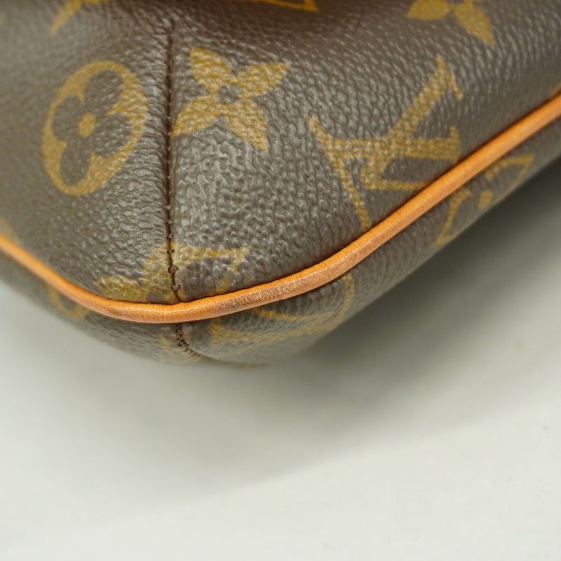 【6fb2387】ルイヴィトン ショルダーバッグ モノグラム ミュゼットサルサショートストラップ M51258 ブラウン【中古】レディース