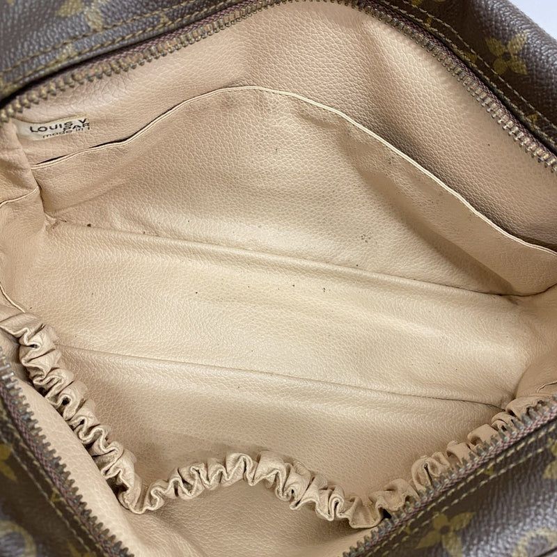 【6fb2395-k】ルイヴィトン ポーチ モノグラム トゥルーストワレット28 M47522 ブラウン【中古】レディース