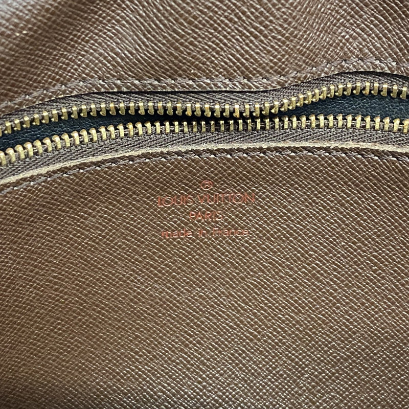 【6fb2396-k】ルイヴィトン クラッチバッグ ダミエ マルリードラゴンヌGM エベヌ SPO【中古】メンズ