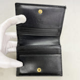 【6fb2401-k】グッチ 財布 GGマトラッセ 723786 レザー ブラック ゴールド金具【中古】レディース