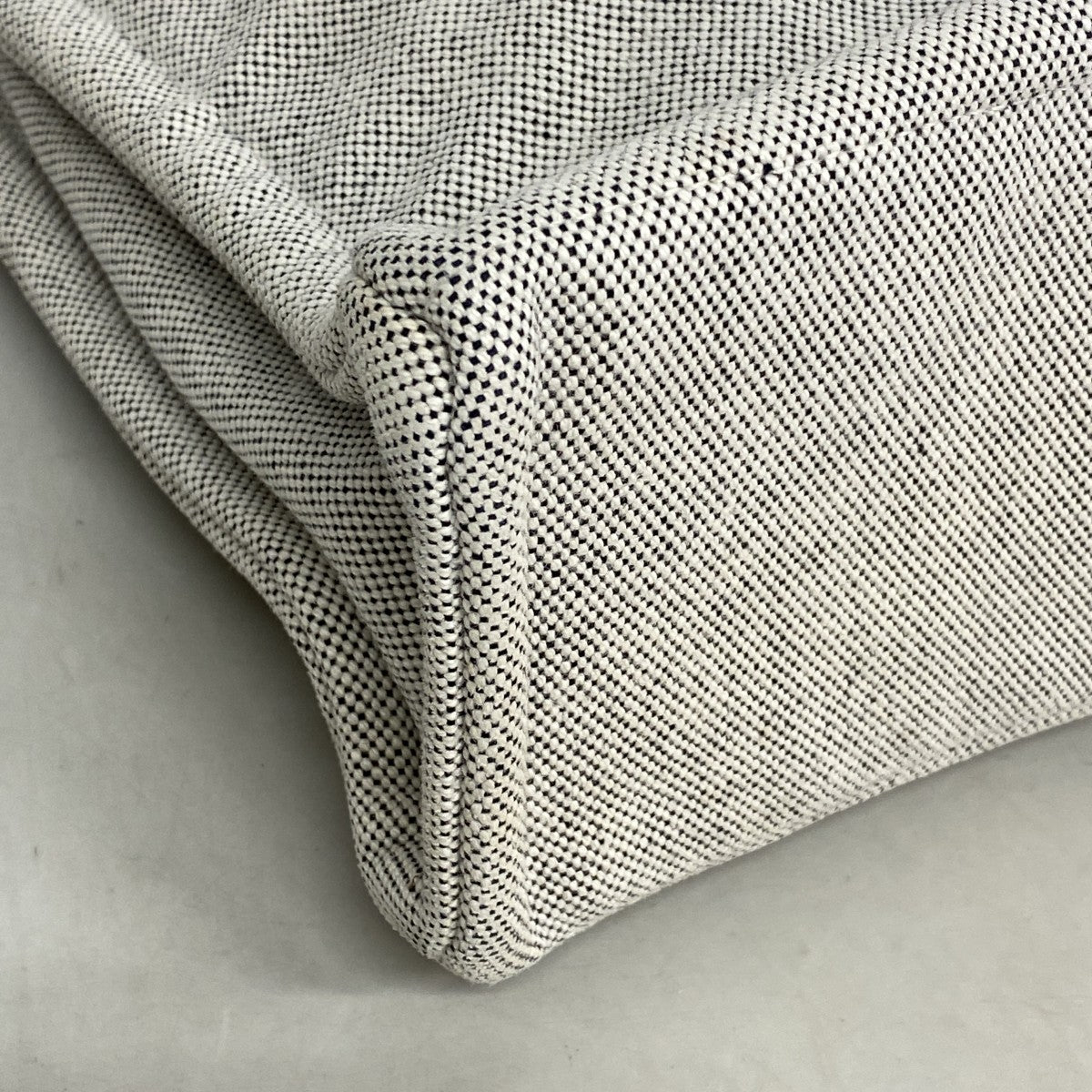 【6fb2406-k】エルメス トートバッグ ニューフールトゥMM トワルアッシュ ブラック シルバー金具【中古】メンズ レディース ユニセックス