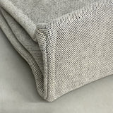 【6fb2406-k】エルメス トートバッグ ニューフールトゥMM トワルアッシュ ブラック シルバー金具【中古】メンズ レディース ユニセックス