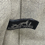 【6fb2406-k】エルメス トートバッグ ニューフールトゥMM トワルアッシュ ブラック シルバー金具【中古】メンズ レディース ユニセックス
