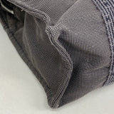 【6fb2407-k】エルメス リュック・デイパック エールラインアドMM キャンバス グレー シルバー金具【中古】メンズ レディース ユニセックス
