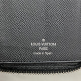 【6fb2412-k】ルイヴィトン 長財布 ダミエ・グラフィット ジッピーウォレットヴェルティカル N63095 ブラック【中古】メンズ