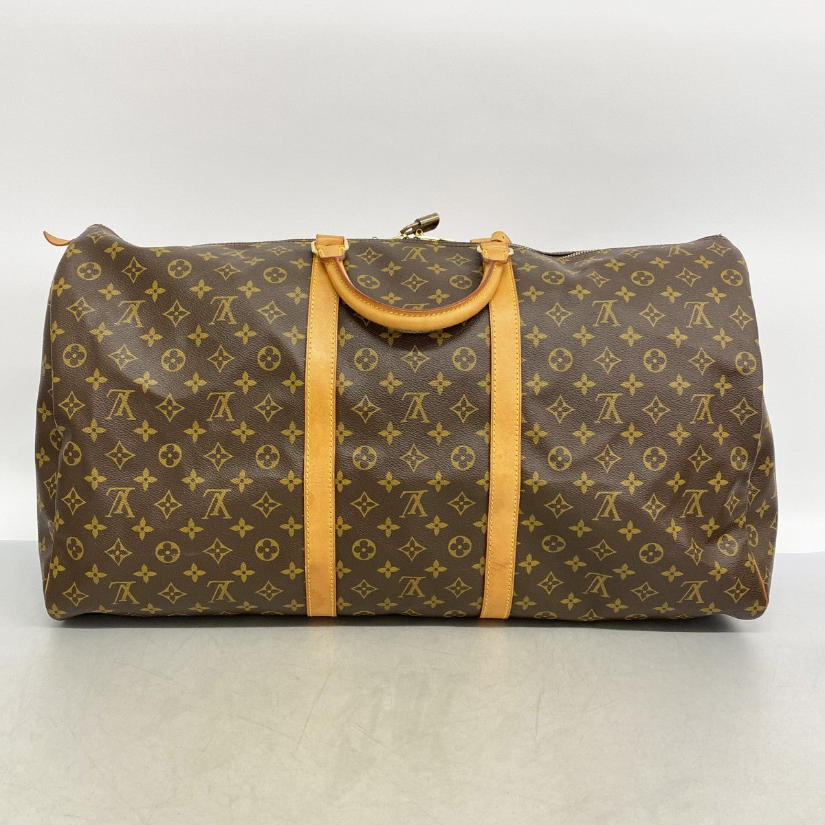 【6fb2423】ルイヴィトン ボストンバッグ モノグラム キーポル60 M41422 ブラウン【中古】メンズ レディース ユニセックス