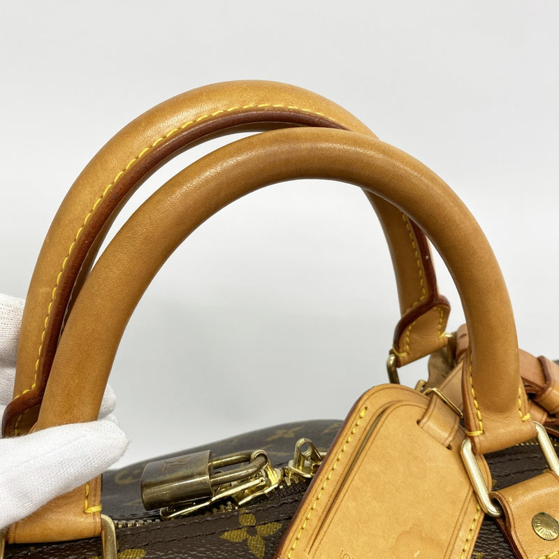 【6fb2423】ルイヴィトン ボストンバッグ モノグラム キーポル60 M41422 ブラウン【中古】メンズ レディース ユニセックス