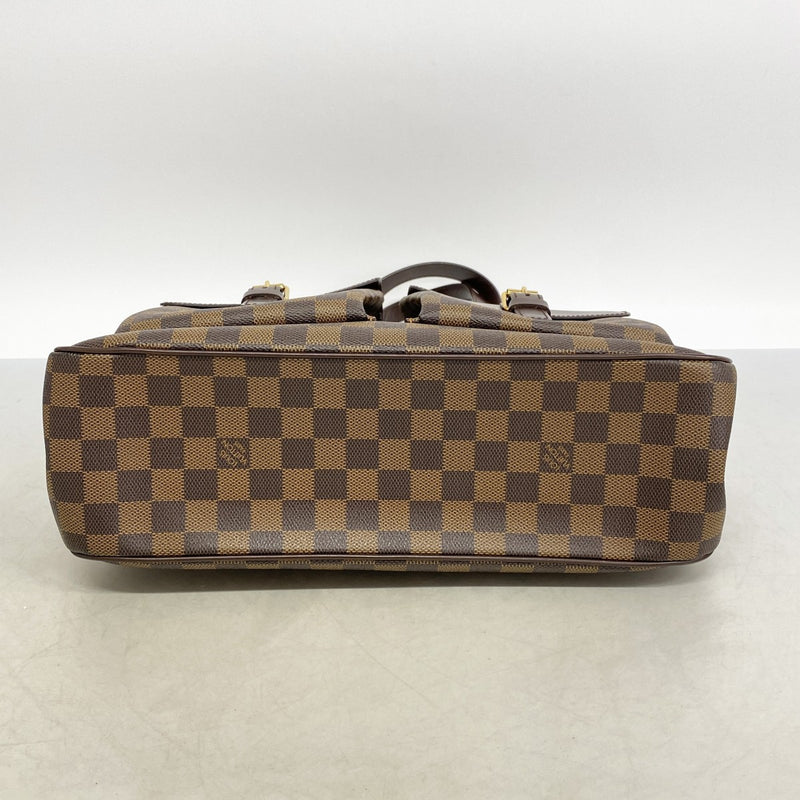 【6fb2427】ルイヴィトン トートバッグ ダミエ ユゼス N51128 エベヌ【中古】レディース