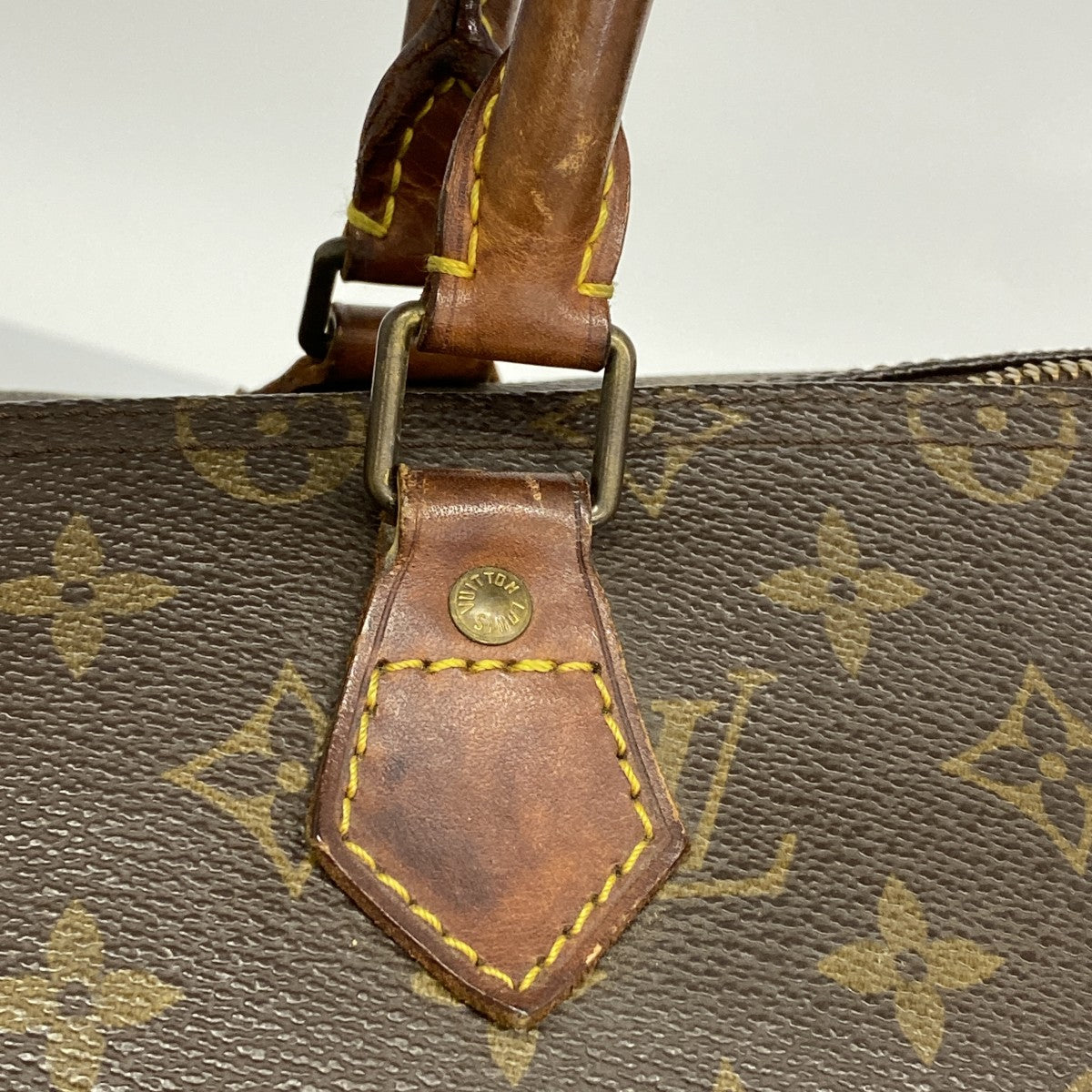 【6fb2428】ルイヴィトン ハンドバッグ モノグラム スピーディ35 M41107 ブラウン【中古】レディース