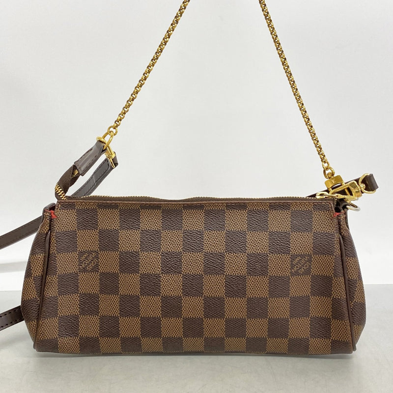 【6fb2431】ルイヴィトン ハンドバッグ ダミエ エヴァ N55213 エベヌ 2wayバッグ【中古】レディース