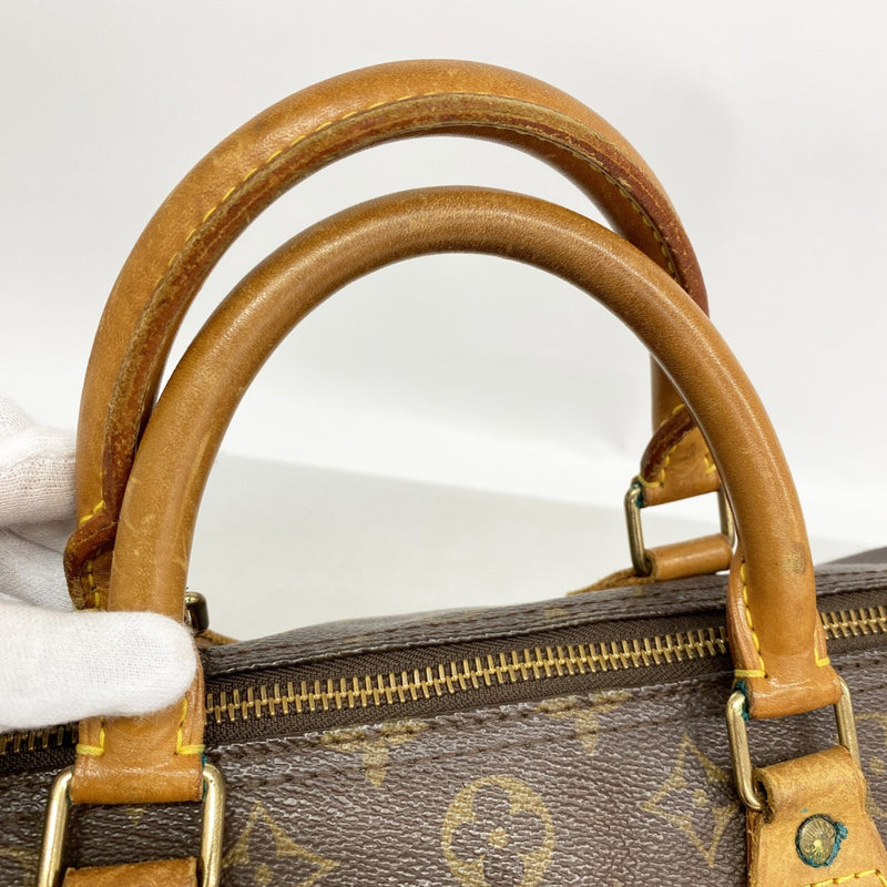 【6fb2439】ルイヴィトン ハンドバッグ モノグラム スピーディ30 M41108 ブラウン【中古】レディース