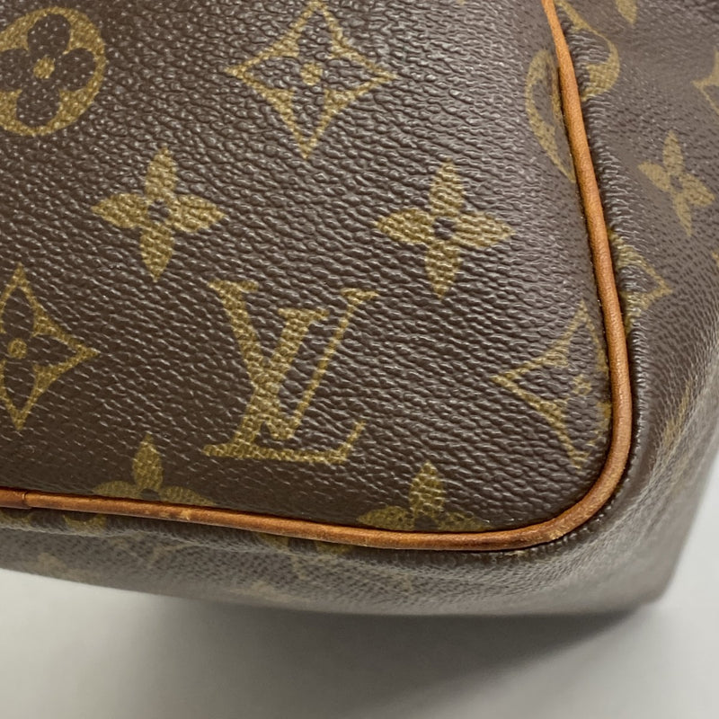 【6fb2439】ルイヴィトン ハンドバッグ モノグラム スピーディ30 M41108 ブラウン【中古】レディース