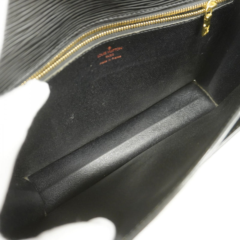 【6fb2447】ルイヴィトン クラッチバッグ エピ ポシェットセリエドラゴンヌ M52762 ノワール【中古】レディース
