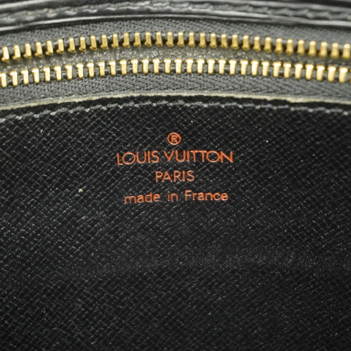 【6fb2447】ルイヴィトン クラッチバッグ エピ ポシェットセリエドラゴンヌ M52762 ノワール【中古】レディース