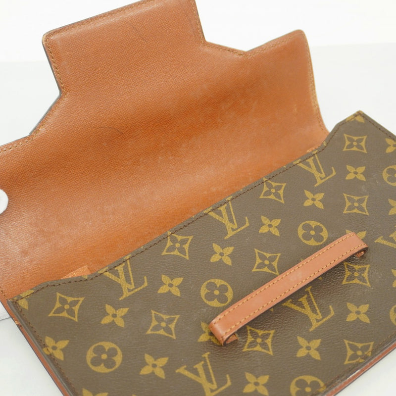 【6fb2448】ルイヴィトン クラッチバッグ モノグラム シャイヨー M51786 ブラウン【中古】メンズ