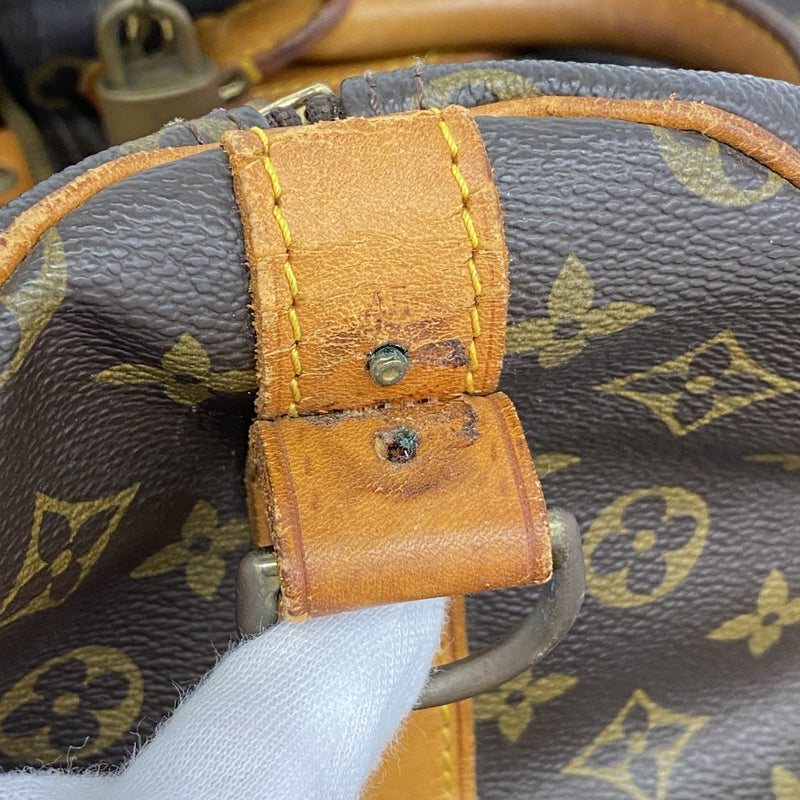 【6fb2463】ルイヴィトン ボストンバッグ モノグラム キーポルバンドリエール45 M41418 ブラウン【中古】メンズ レディース ユニセックス