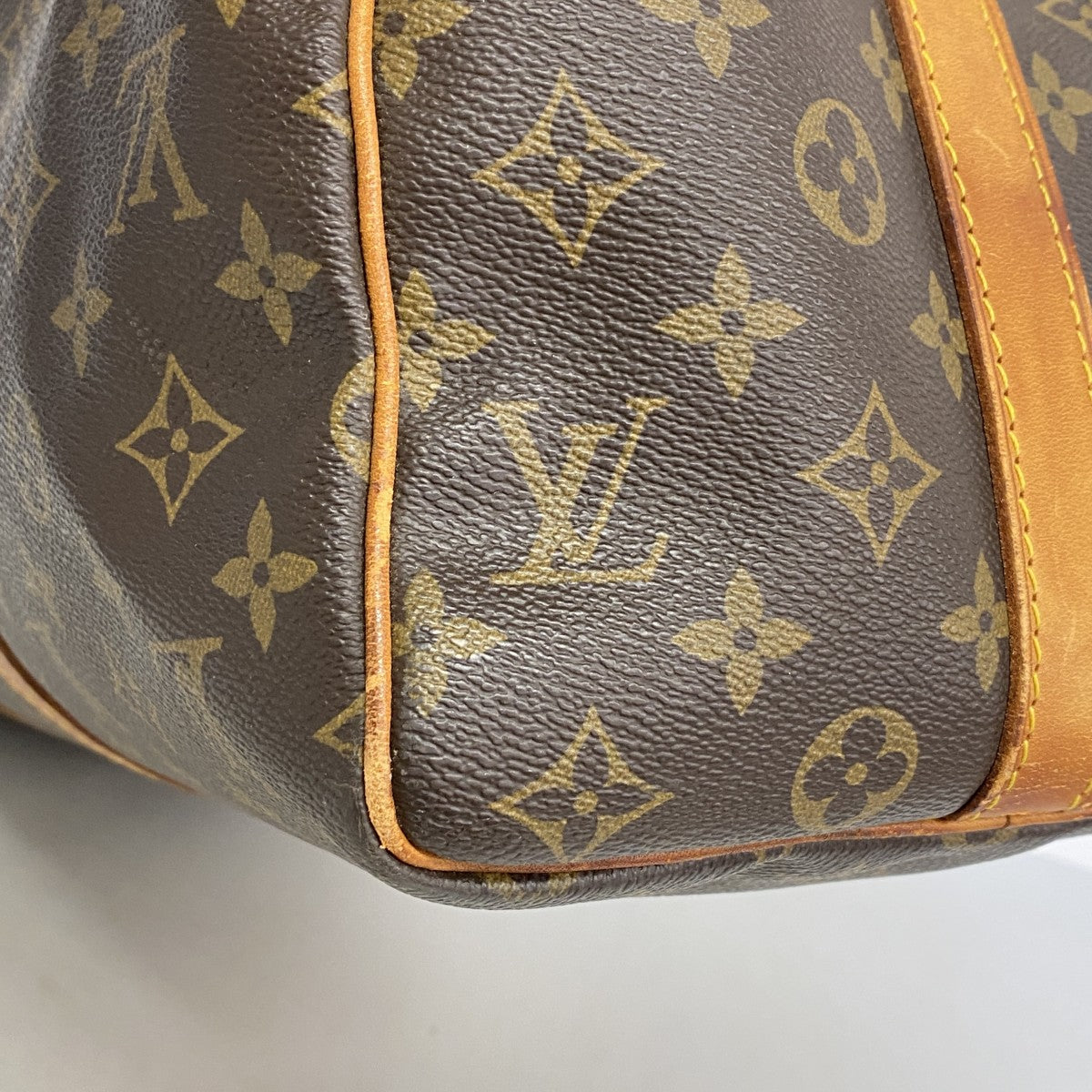 【6fb2463】ルイヴィトン ボストンバッグ モノグラム キーポルバンドリエール45 M41418 ブラウン【中古】メンズ レディース ユニセックス