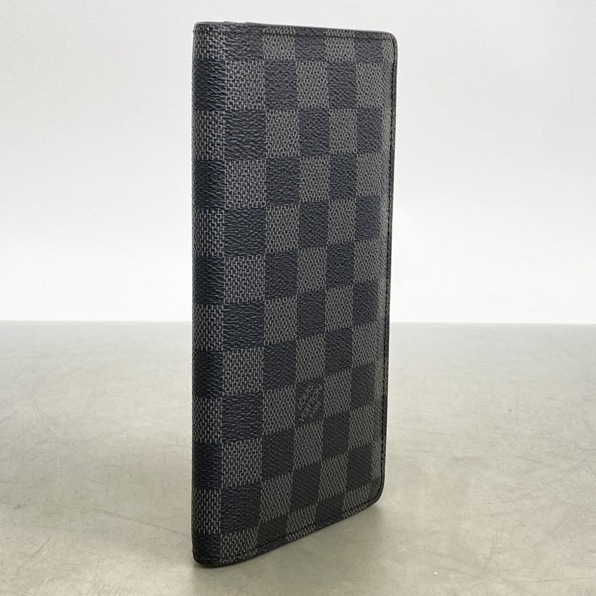 【6fb2470】ルイヴィトン 長財布 ダミエ・グラフィット ポルトフォイユブラザ N62665 ブラック グレー【中古】メンズ