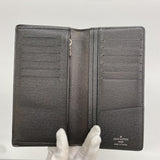 【6fb2470】ルイヴィトン 長財布 ダミエ・グラフィット ポルトフォイユブラザ N62665 ブラック グレー【中古】メンズ