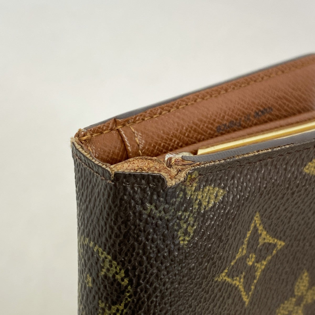 【6fb2473】ルイヴィトン 財布 モノグラム ポルトモネビエヴィエノワ M61663 ブラウン【中古】レディース