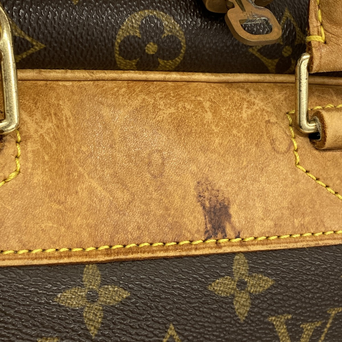 【6fb2474】ルイヴィトン ハンドバッグ モノグラム ドーヴィル M47270 ブラウン【中古】レディース