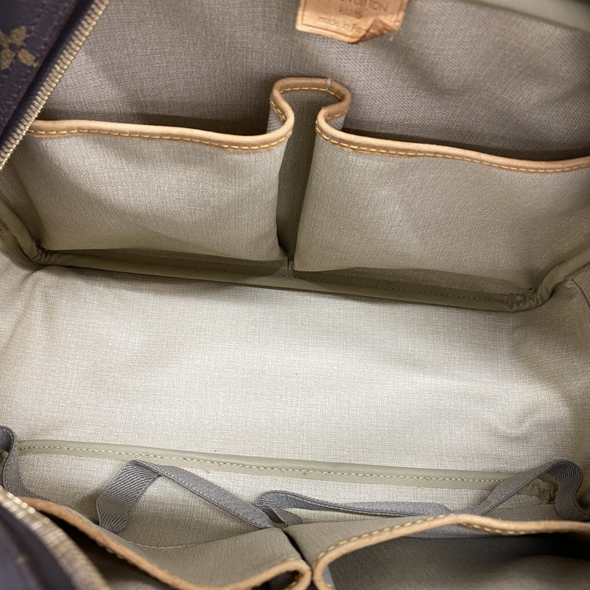 【6fb2474】ルイヴィトン ハンドバッグ モノグラム ドーヴィル M47270 ブラウン【中古】レディース