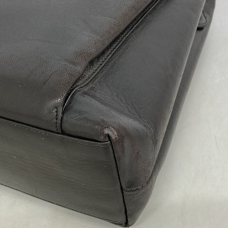 【6fb2479】シャネル ショルダーバッグ ラムスキン ブラック ゴールド金具【中古】レディース