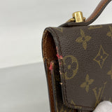 【6fb2486-k】ルイヴィトン ハンドバッグ モノグラム モンソー26 M51187 ブラウン 2wayバッグ【中古】レディース