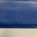 【6fb2489-k】ルイヴィトン 財布 エピ ポルトビエコンパクト M63555 トレドブルー【中古】レディース