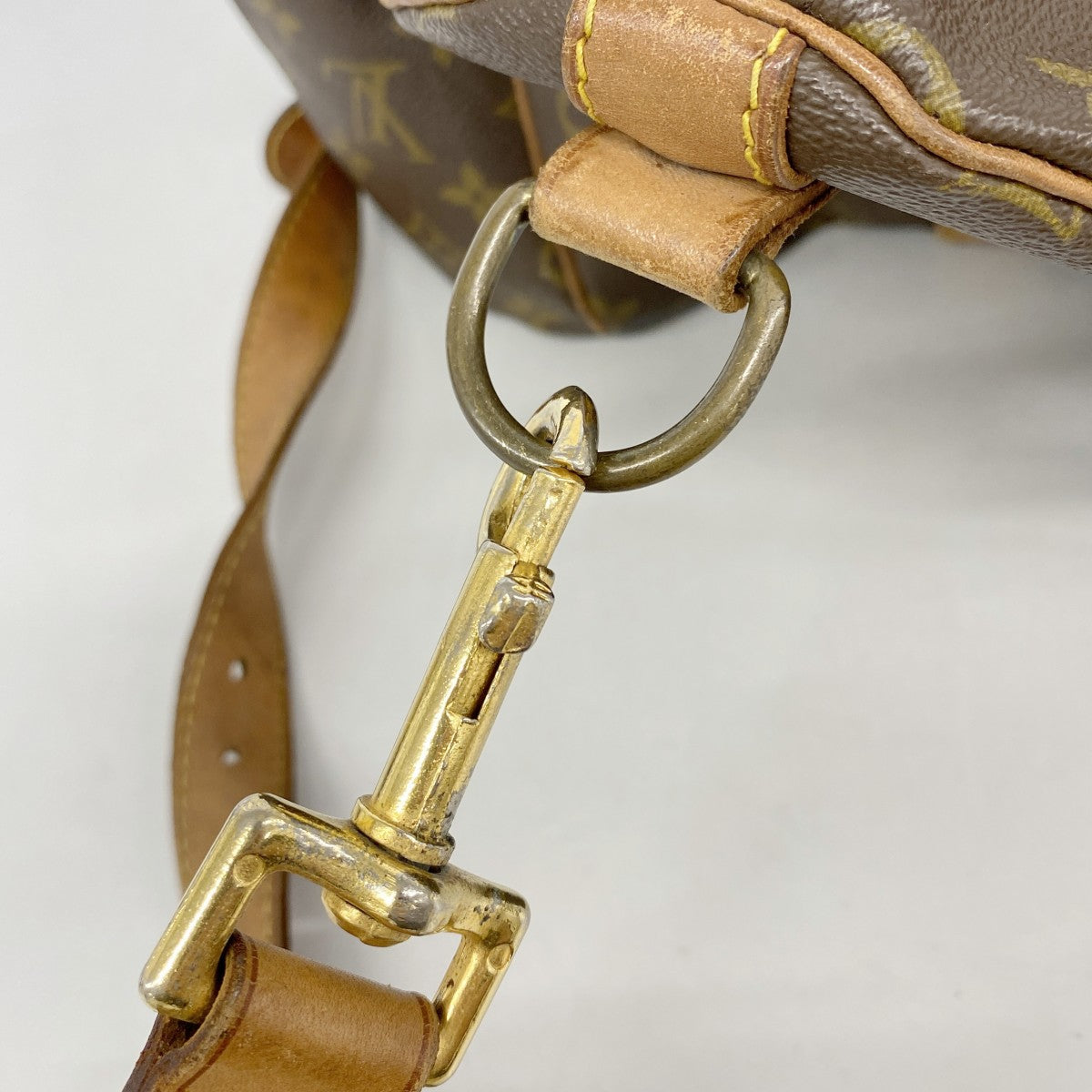 【6fb2504】ルイヴィトン ボストンバッグ モノグラム キーポルバンドリエール45 M41418 ブラウン【中古】メンズ レディース ユニセックス