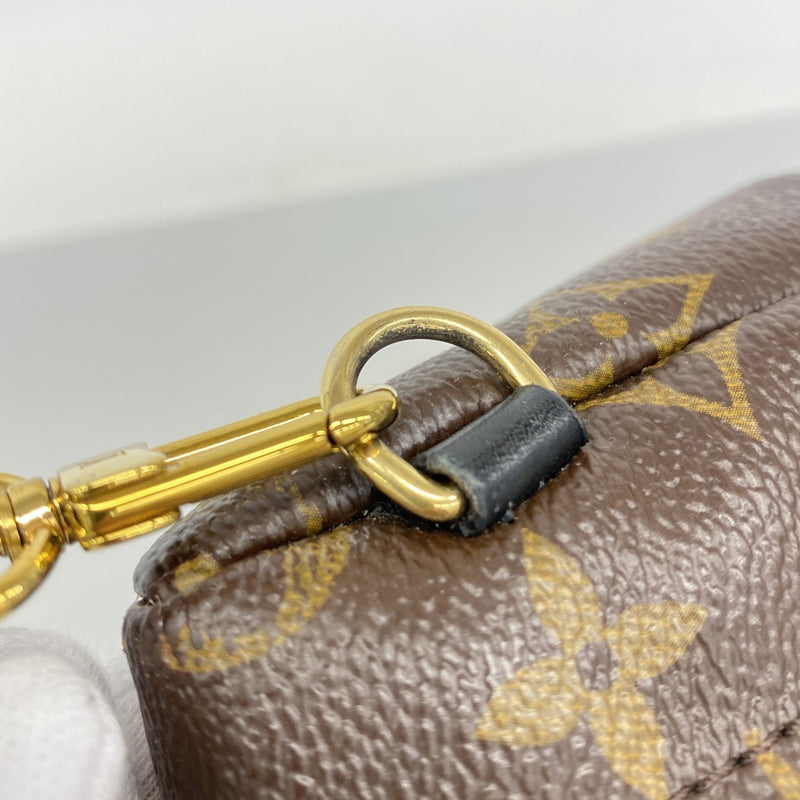 【6fb2507】ルイヴィトン リュック・デイパック モノグラム パームスプリングスバックパックMINI M44873 ブラウン【中古】レディース