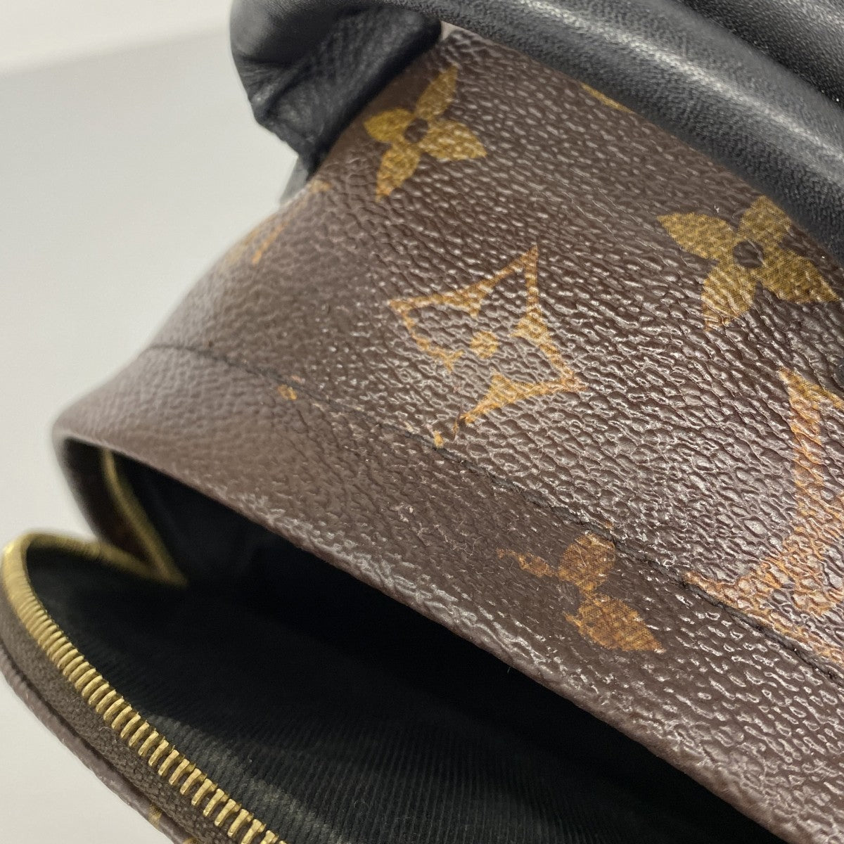 【6fb2507】ルイヴィトン リュック・デイパック モノグラム パームスプリングスバックパックMINI M44873 ブラウン【中古】レディース