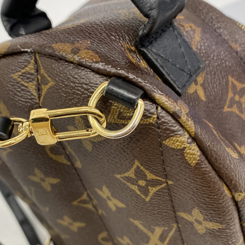 【6fb2507】ルイヴィトン リュック・デイパック モノグラム パームスプリングスバックパックMINI M44873 ブラウン【中古】レディース