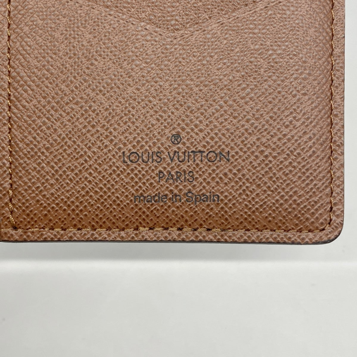 【6fb2508】ルイヴィトン カードケース モノグラム オーガナイザードゥポッシュ M60502 ブラウン【中古】メンズ レディース ユニセックス