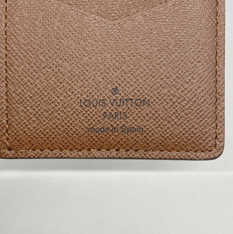 【6fb2508】ルイヴィトン カードケース モノグラム オーガナイザードゥポッシュ M60502 ブラウン【中古】メンズ レディース ユニセックス
