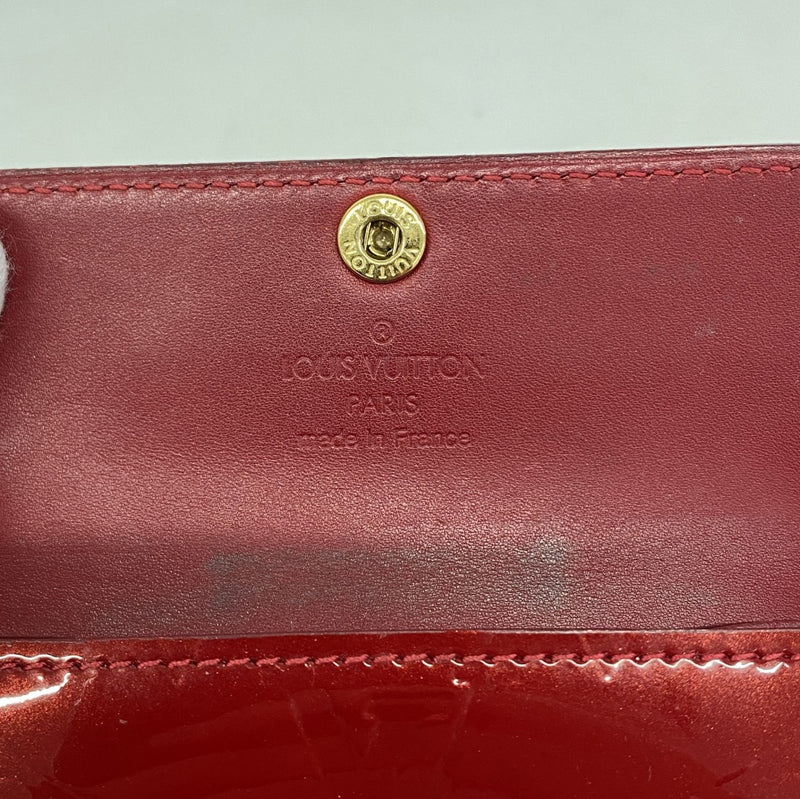 【6fb2510】ルイヴィトン コインケース ヴェルニ ラドロー M91978 ポムダムール【中古】レディース