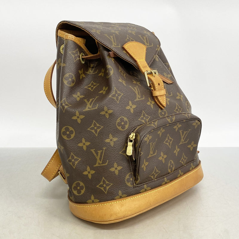 【6fb2516】ルイヴィトン リュック・デイパック モノグラム モンスリMM M51136 ブラウン【中古】レディース